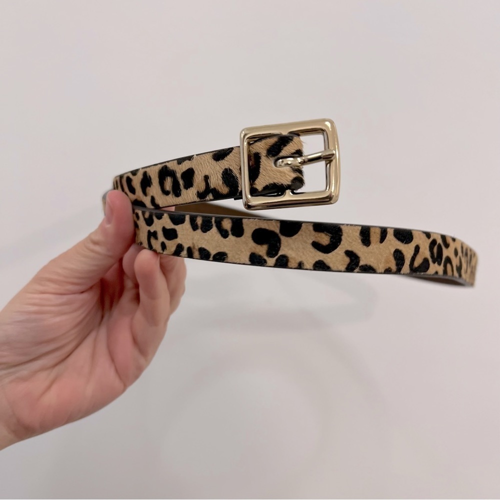 Calfskin style belt